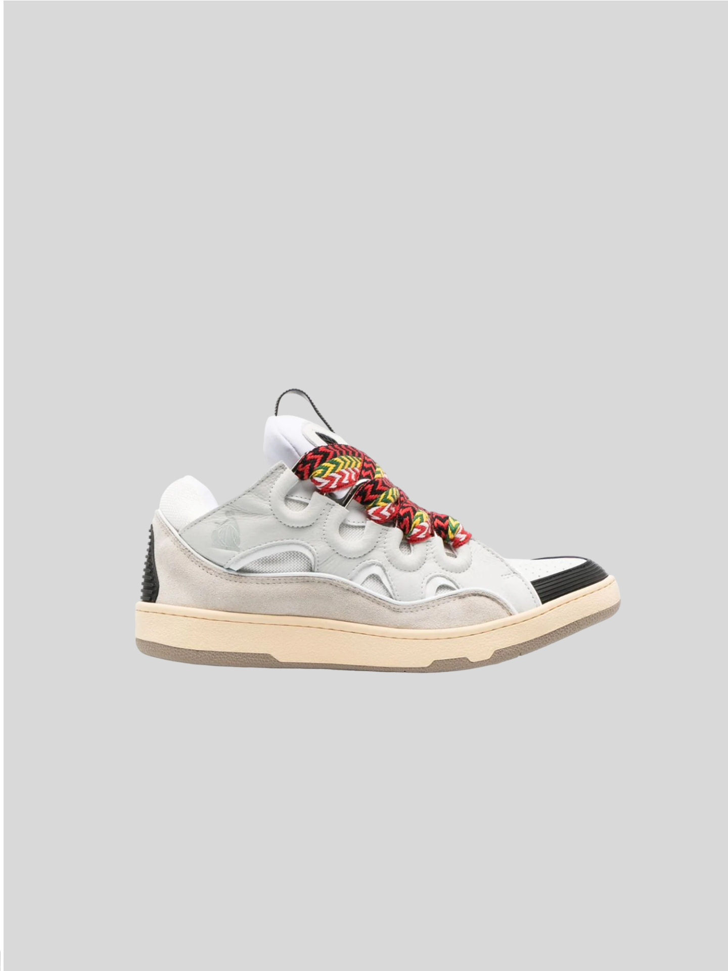 Lanvin Curb Sneakers White